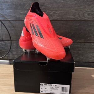 Adidas F50 Elite LL SG Red Soccer Cleats